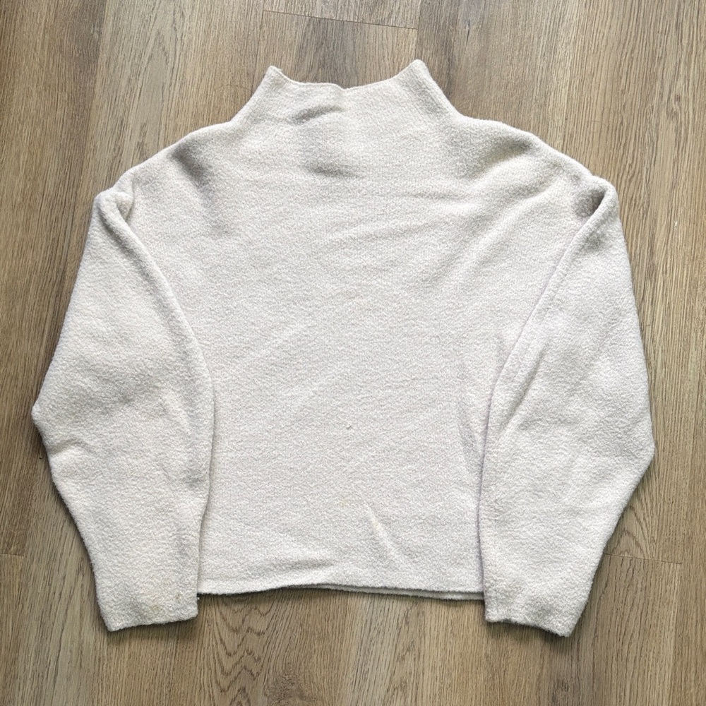 Express Soft Lavender Mockneck Sweater